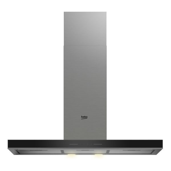 Campana Beko BHCB93640B Forma T 90 cm Inox