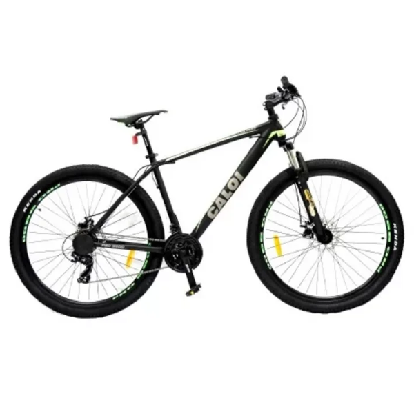 Bicicleta Caloi Aro 29" Pro 9900 Negro/Verde
