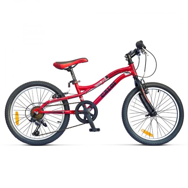 Bicicleta Caloi New Rider 20" 6V Rojo