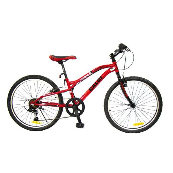 Bicicleta Caloi New Rider Aro 24" Rojo