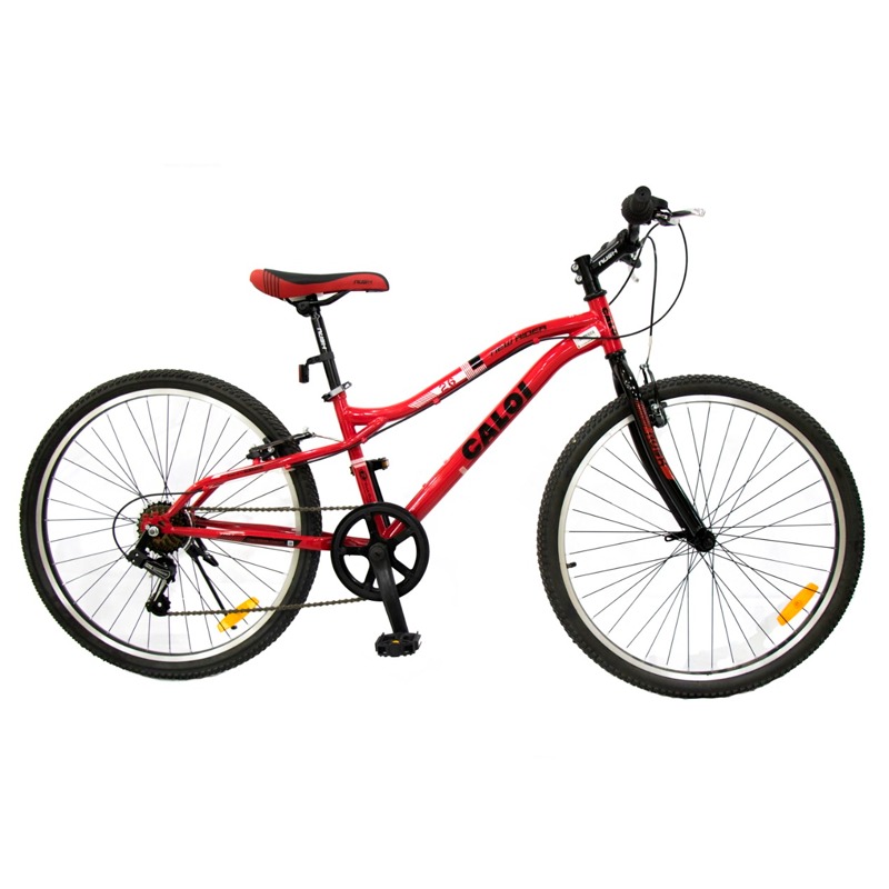 Bicicleta Caloi New Rider Aro 26/7" Roja