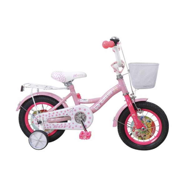 Bicicleta Caloi Sofi Aro 12" Rosado