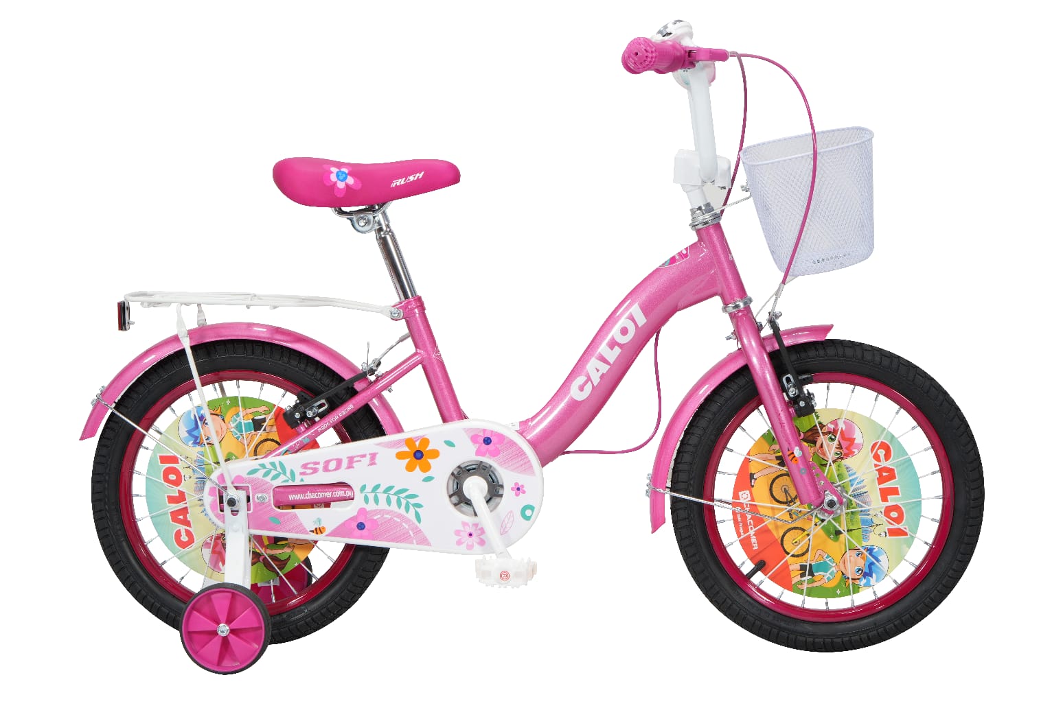 Bicicleta Caloi Sofi Aro 20" Rosado