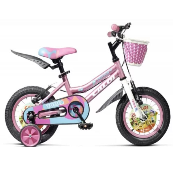 Bicicleta Caloi Totica Aro 16 Rosado
