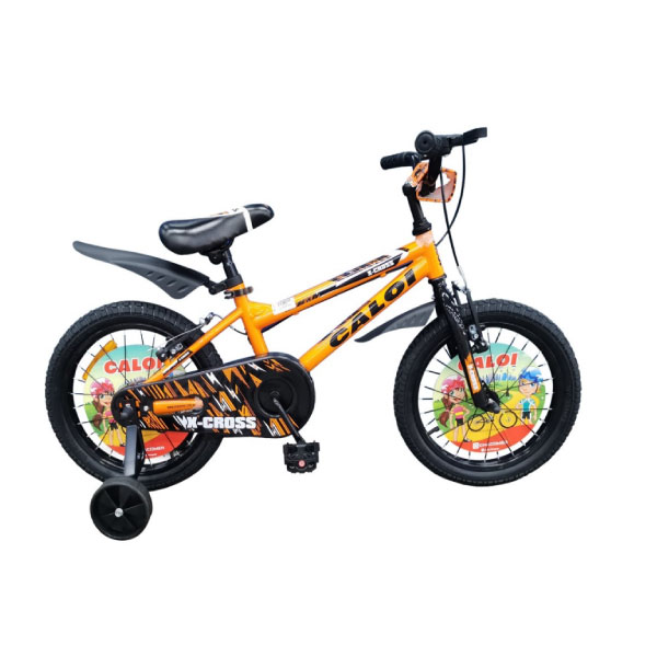 Bicicleta Caloi X-Cross 16 Varon Naranja
