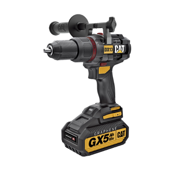Taladro Atornillador CAT Con Impacto DX13
