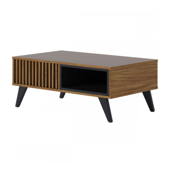 Mesa Centro Colibri Jeri Noce Mil/Negro