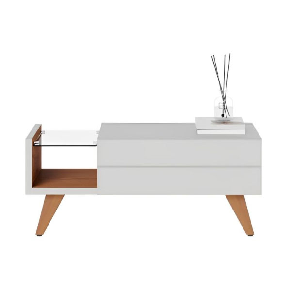 Mesa Centro Colibri Noronha Freijo OFF/WHITE