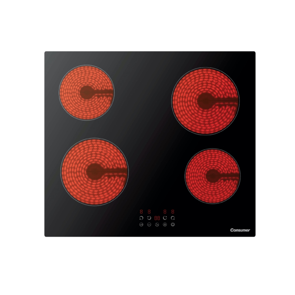 Anafe Consumer Electrico Vitroceramico 4 Hornallas