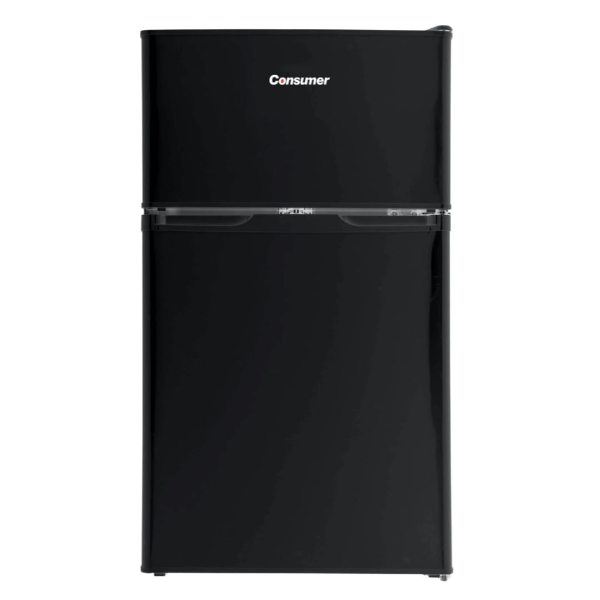 Frigobar Consumer 110 Lts Negro doble puerta