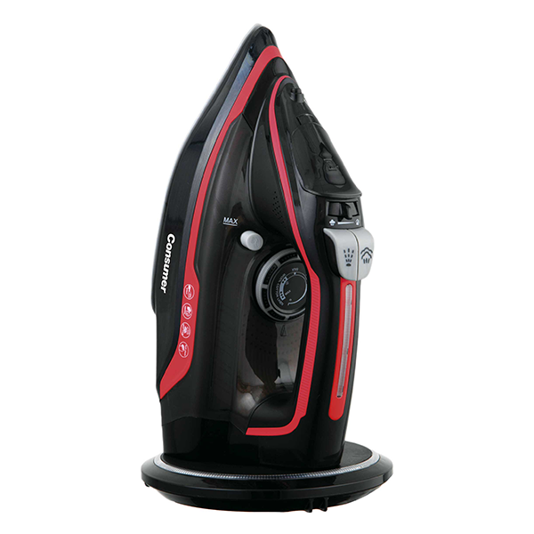 Plancha a Vapor Consumer Inalambrica Rojo