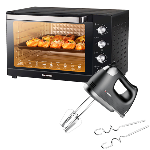 Combo Consumer Horno E. CMR 80 + Batidora de Mano