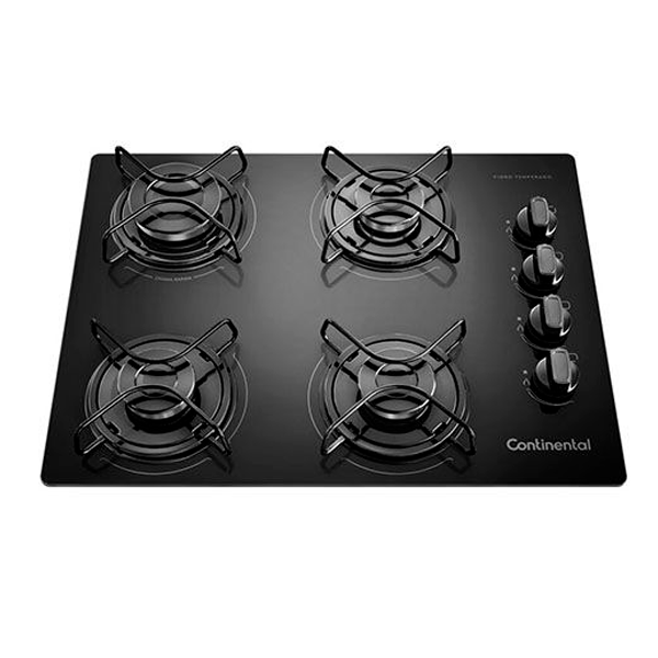 Cocina Continental Anafe 4h a gas kc4gp