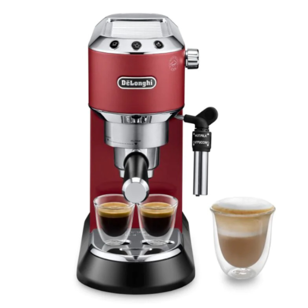 Cafetera Delonghi Espresso 952-398 Metal Rojo