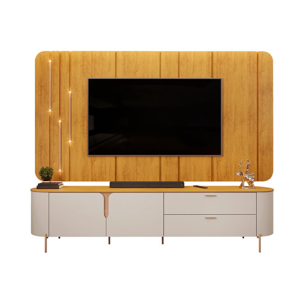 Rack Y Panel 2410 Celine Dj Bali | Cedro
