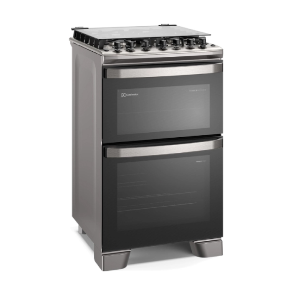 Cocina Electrolux FE4DC 4H 2 hornos 35/79 Lts Inox