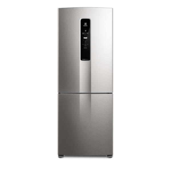 Heladera Electrolux IB55S 488L F/S Combi Inox Inv