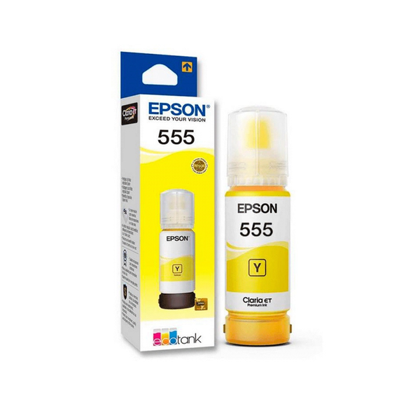 Tinta Epson T555 420 Amarillo L81XX T555420-AL 70ML