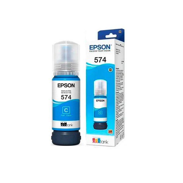 Tinta Epson T574 220 Ciano L8050 T574220-AL 70ml