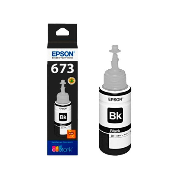 Tinta Epson T673 120 Negro 70ml EcoTank