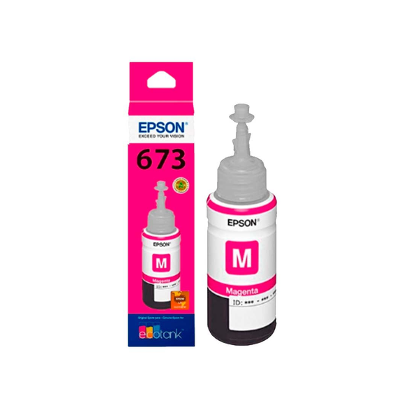 Tinta Epson T673 320 Magenta 70ml EcoTank