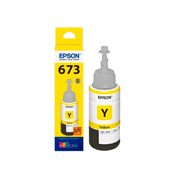 Tinta Epson T673 420 Amarillo 70ml EcoTank