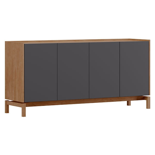Balcon Buffet 4 Puertas Barcelona 2155Vz Finestra Oak/Ferrolack