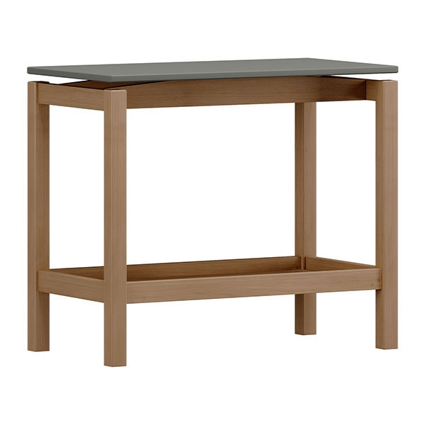 Mesa Lateral Barcelona 2150Vz Finestra Oak/Ferrolack