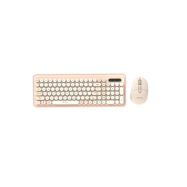 Teclado + Mouse FTX Wireless Dual-Mode FTXGK02 ESP/Gold
