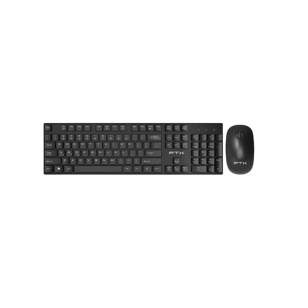 Teclado + Mouse FTX Wireless FTXGK600 Negro