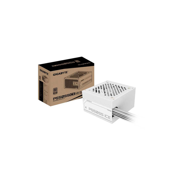 Fuente Gigabyte 550W 80Plus Silver Blanco GP-P550SS ICE