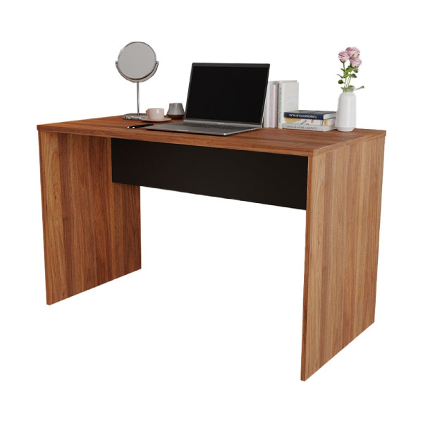 Mesa De Escritorio 120 Corporativa 25.120.0 40Mm Giobel Noce | Negro