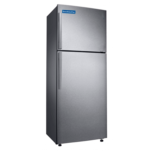 Heladera Goodweather Inox de capacidad similar, imagen ilustrativa