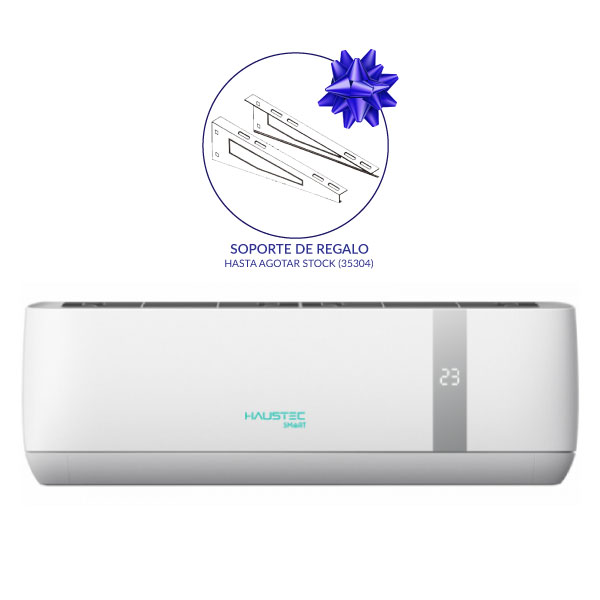 Acondicionador de Aire Haustec TSWEES-12R 12.000 BTU + Soporte de Regalo