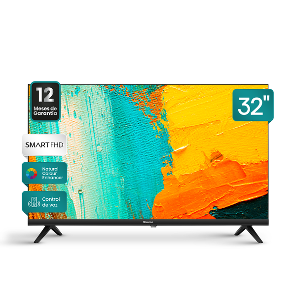 TV Hisense 32” HD32A4H  Smart VIDAA, Frameless