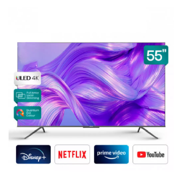 TV Hisense 55” ULED55U60H Smart Android, Frameless