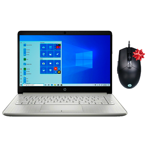 Notebook HP 14-CF2096LA 4G Celeron + Mouse