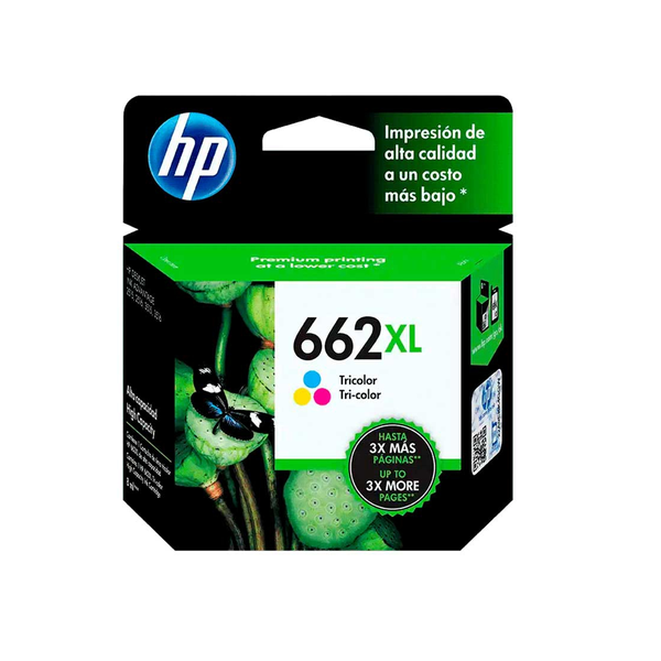 Tinta HP 662XL Color CZ106AL 8ml