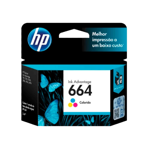 Tinta HP 664 Color F6V28AL DJ 2135 2 ML