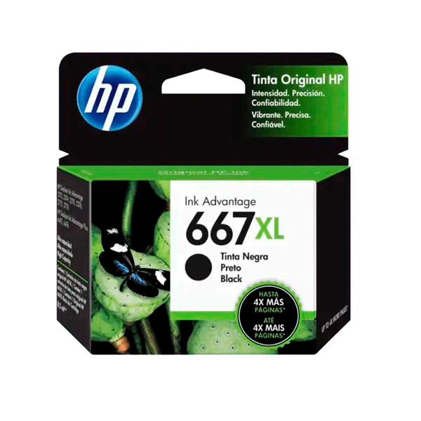Tinta HP 667XL 3YM81AL Negra – 8.5 ml