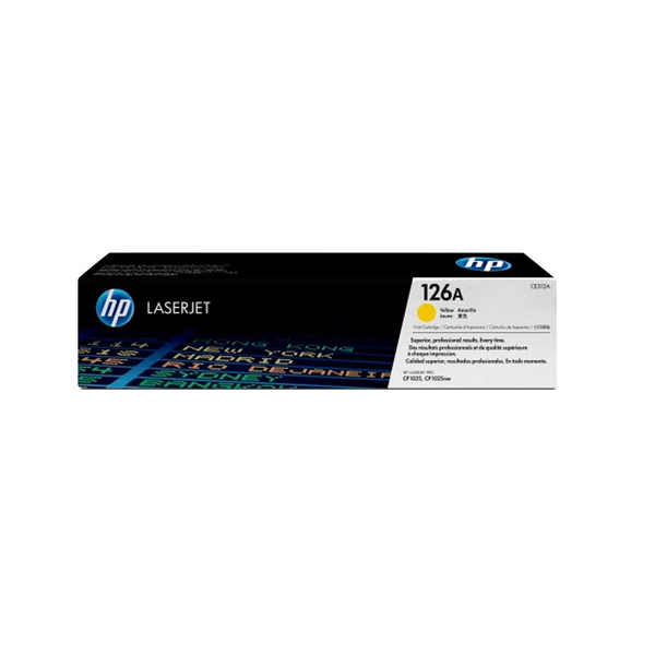 Tóner HP 126A Amarillo CE312A CP1025/CP1025nw