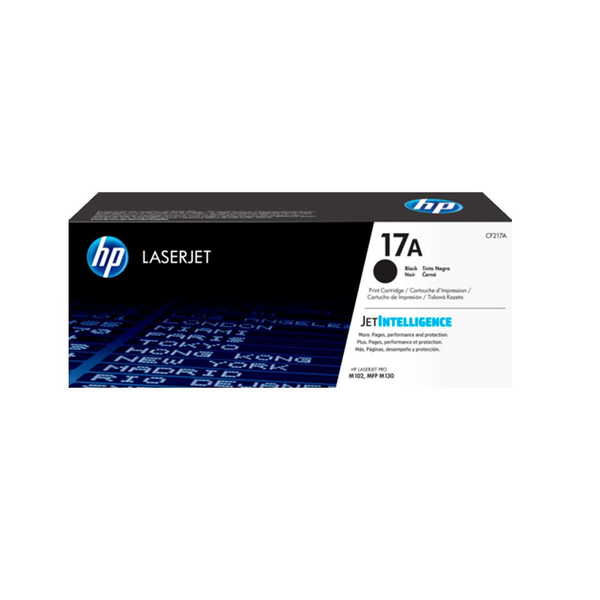 Tóner HP 17A Negro CF217A para LaserJet Pro M102/M130