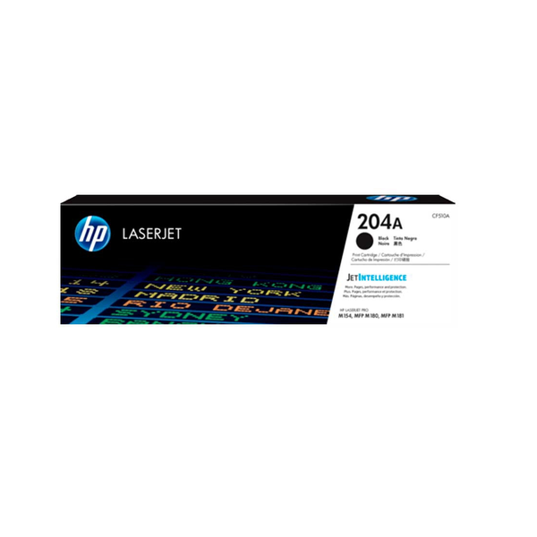 Tóner HP 204A CF510A Negro – Compatible con M154, M180, M181
