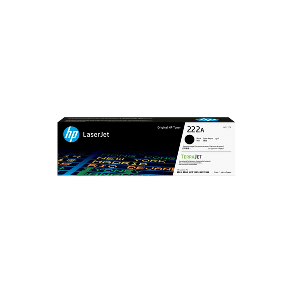 Toner HP 222A Negro W2220A
