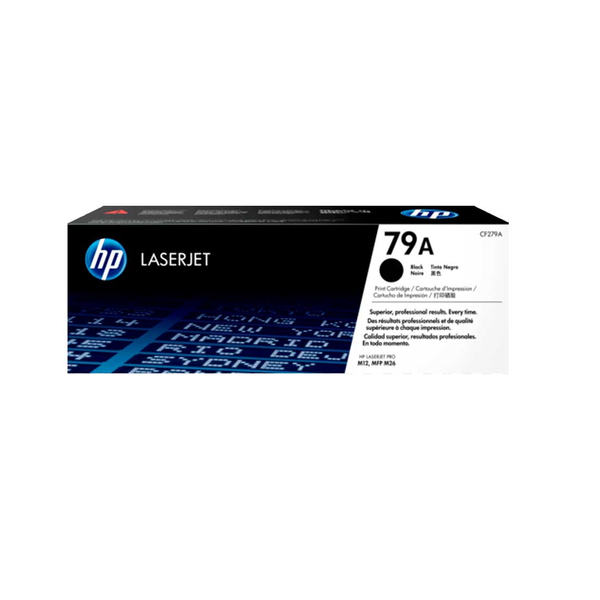 Tóner HP 79A Negro CF279A para LaserJet Pro M12/M26