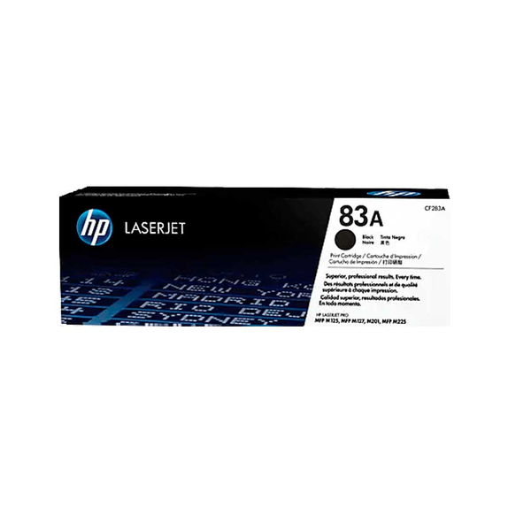 Tóner HP 83A Negro CF283A para LaserJet Pro