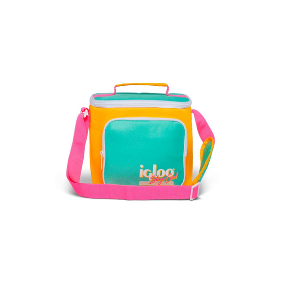 Bolsa Térmica Igloo 9 Latas Vertical Lunch Retro Amarillo