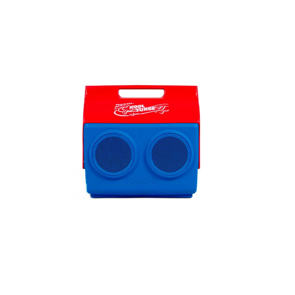 Conservadora con Parlante Igloo 13L KoolTunes Azul y Rojo