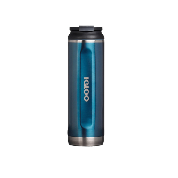Botella Térmica Igloo 600ml Azul Moderno C/Tapa 71073