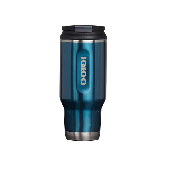 Vaso Térmico Igloo 950ml Azul Moderno C/Tapa 71079